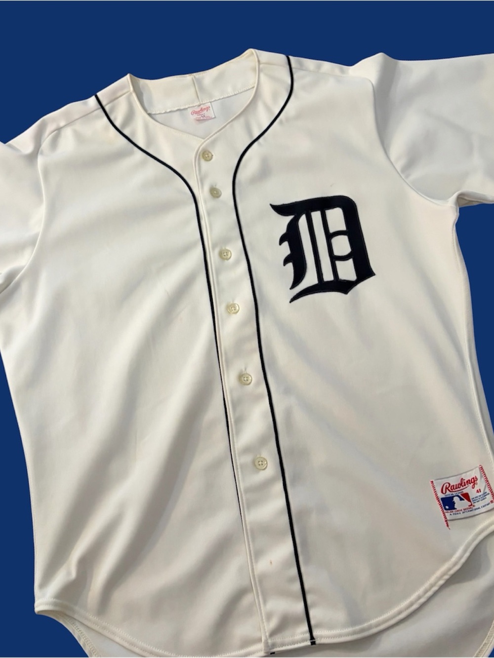 Vintage Detroit Tigers Baseball Rawlings Jersey